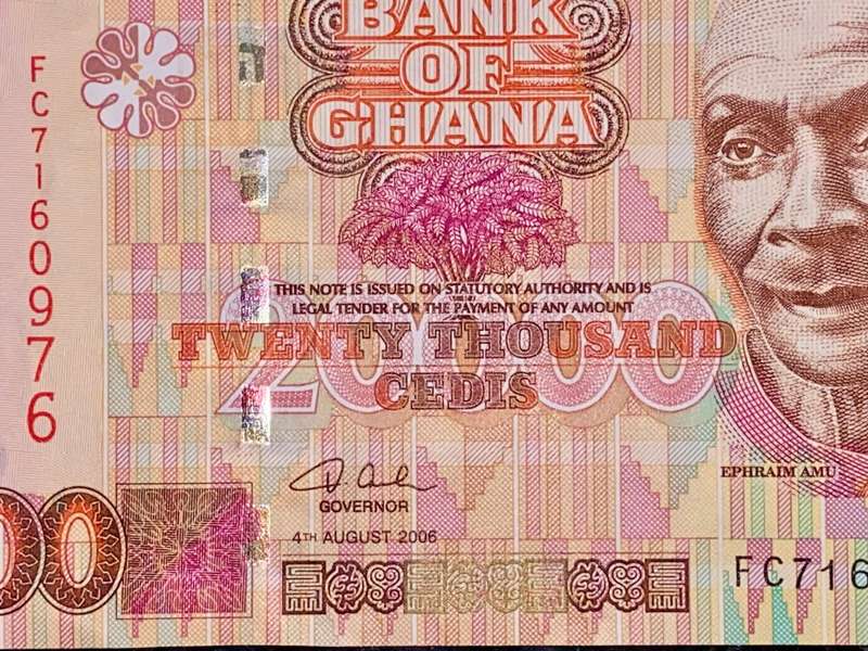 GHANA 20,000 CEDI 2006 AUNC+