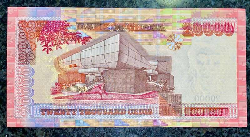 GHANA 20,000 CEDI 2006 AUNC+