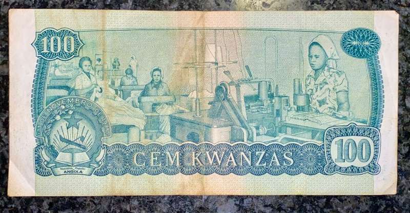 ANGOLA 100 KWACHA 1979
