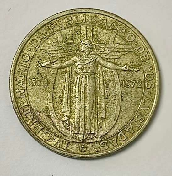PORTUGAL SILVER 50 ESCUDOS 1972