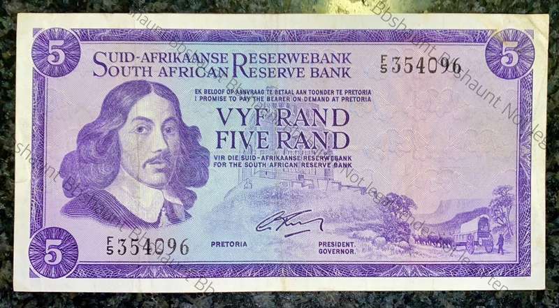 G RISSIK R5 - F5 - 2ND ISSUE 1966 A/E SPRINGBUCK WTM