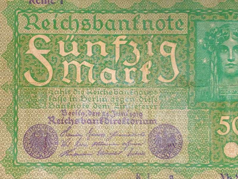 GERMANY 50 MARK 1919