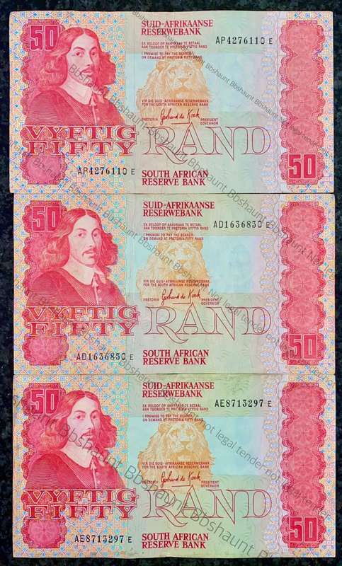 GPC DE KOCK R50 -- AD - AE - AP -- A/E 3RD ISSUE 1984(1 BID TAKES ALL)