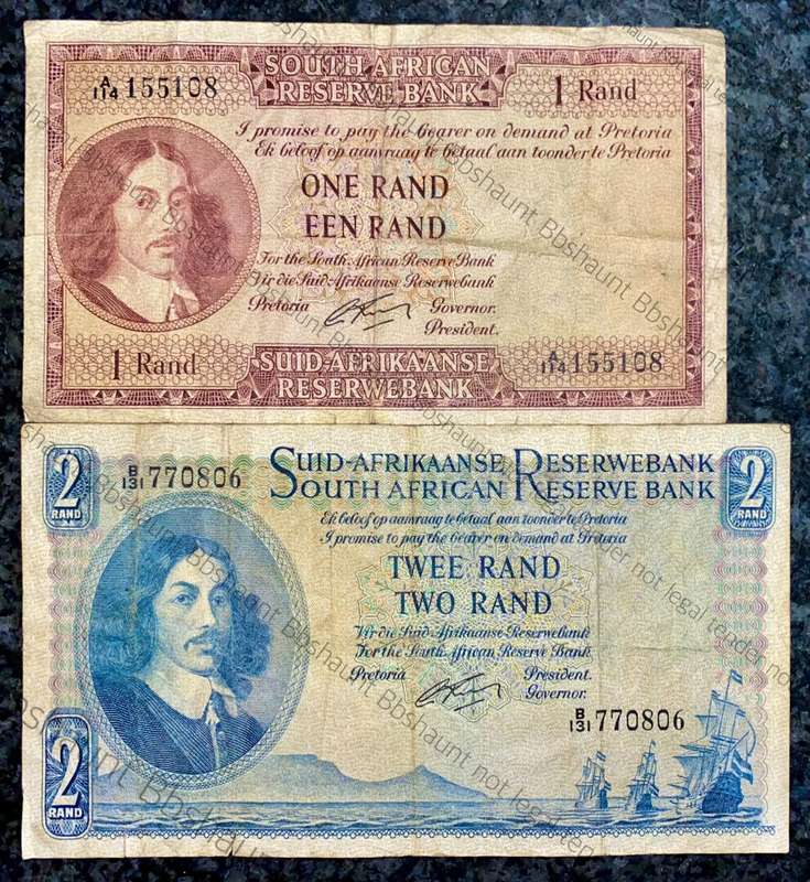G RISSIK SET R2 --B131-- & R1 --A114-- 1962 FIRST ISSUE (1 BID TAKES ALL)
