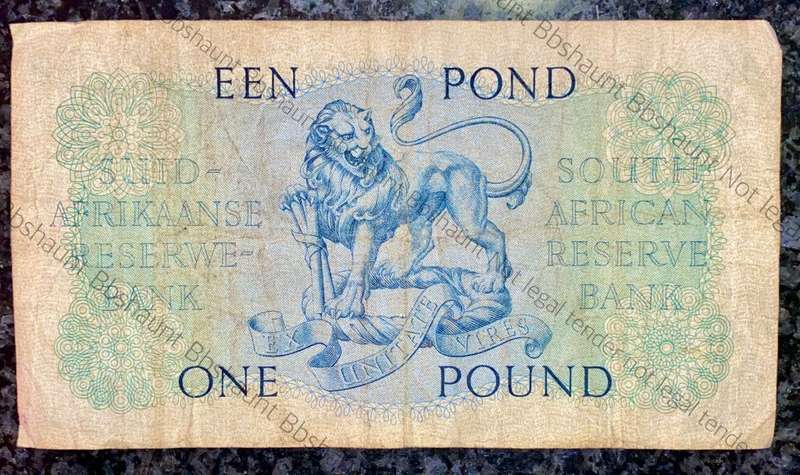 MH DE KOCK 1 POUND 20-10-1955 E/A 3RD ISSUE B215