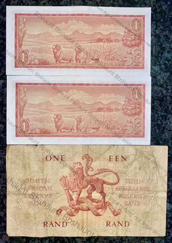 SET OF R1 -- TW DE JONGH IN SEQ B468 /249351-352 & G RISSIK 1962( 1 BID TAKES ALL)