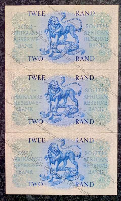 G RISSIK R2 IN SEQUENCE B133 677984-982 UNC A/E FIRST ISSUE 1962 (1 BID TAKES ALL)