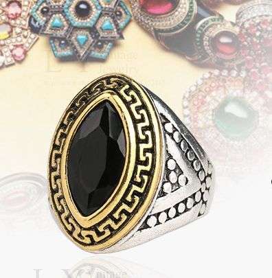VINTAGE STYLE  PHARAOH EYE RING - SIZE: 10