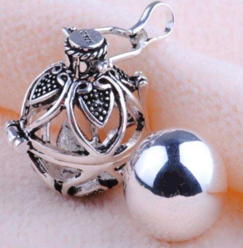 BEAUTIFUL 925 STERLING SILVER MYSTIC HARMONY CHIME BALL