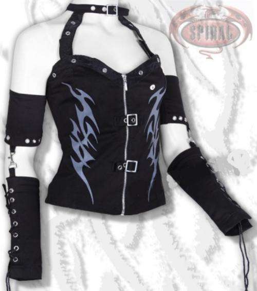 *Stock Clearance Sale* - TRIBAL IMPRESSIONS ROCK GOTH STYLE JACKET - IMPORTED FROM UK