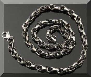 CHUNKY STAINLESS STEEL CHAIN