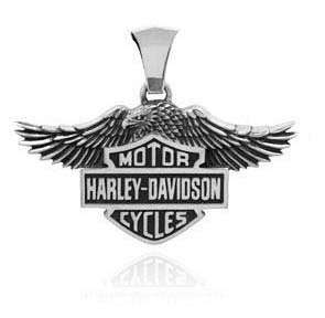 HARLEY DAVIDSON PENDANT AND CHAIN