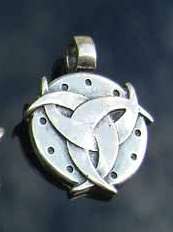 TRENDY PEWTER PENDANT