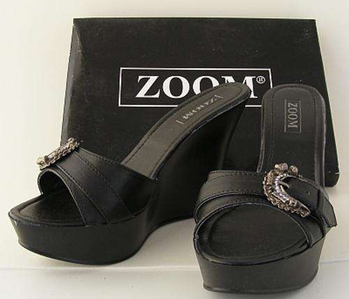 BLACK LYNN SHOES FROM ZOOM - SIZE: 5