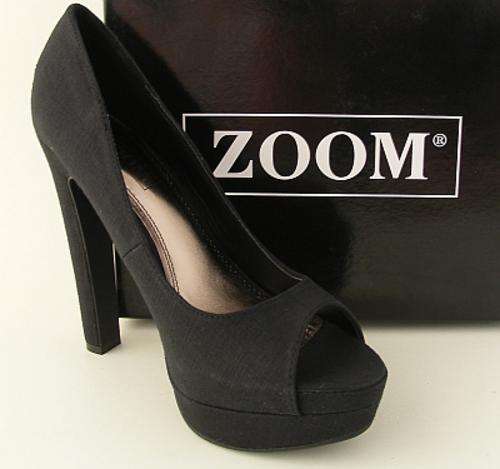 BLACK KAMILA SHOES FROM ZOOM - SIZE: 6