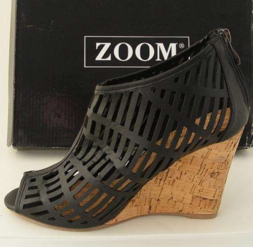 BLACK GABRIELLA SHOES FROM ZOOM - SIZE : 6 ONLY