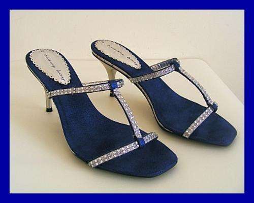 BLUE SANDALS FROM SISSY BOY - SIZE: 5