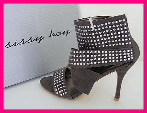 *Free Shipping* - GREY SANDALS FROM SISSY BOY - SIZE:  6