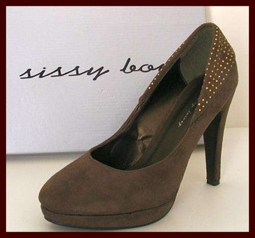 KHAKI SHOES FROM SISSY BOY - SIZES: 5 and 6