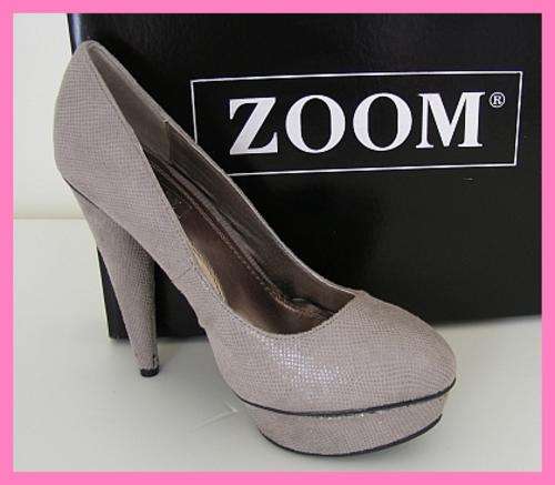 GREY BETSY SHOES FROM ZOOM - SIZES : 5 , 6 , 7