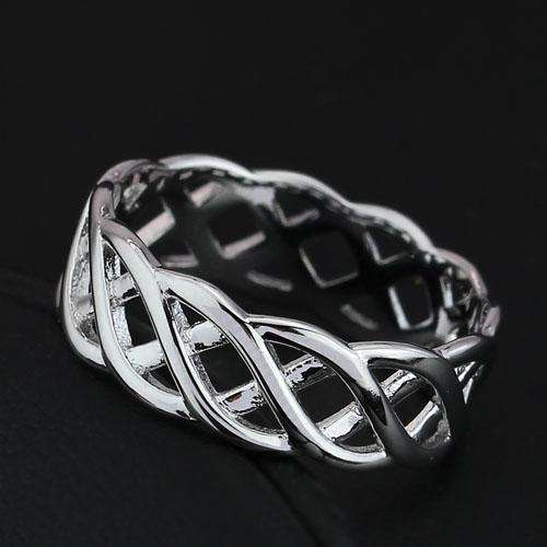 CELTIC KNOT ETERNITY RING - SIZE: 8