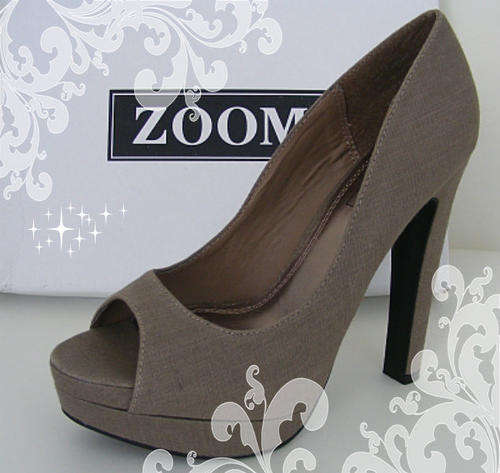 TAUPE KAMILA SHOES FROM ZOOM - SIZES: 5, 6, 7