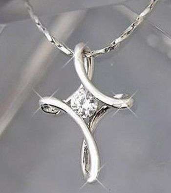 SILVER INFINITY PENDANT AND CHAIN