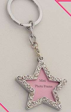 MINI PHOTO FRAME KEYRING / HANDBAG CHARM