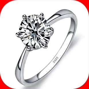 CLASSIC ELEGANCE 0.50CT Cr. Diamond Engagement Ring - SIZE : 8.5