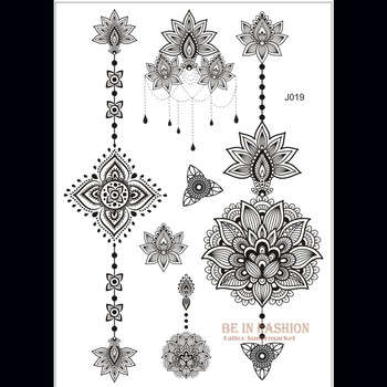 BOHEMIAN HENNA AND LACE TEMPORARY TATTOO