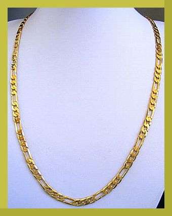 STYLISH MENS GEP CHAIN NECKLACE - SIZE : 55CM(L) / 6MM(W)