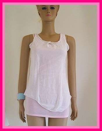PALE PINK 2 PIECE TOP - MEDIUM