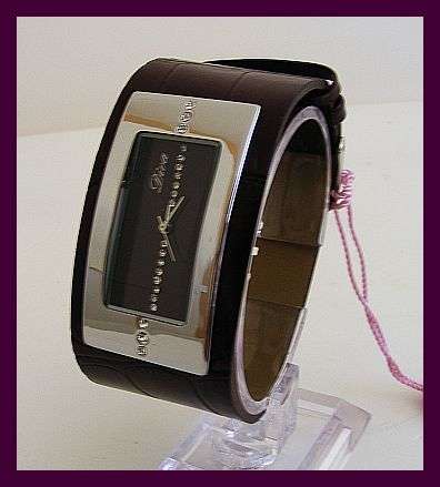 GORGEOUS BROWN AND & DIAMANTE WATCH