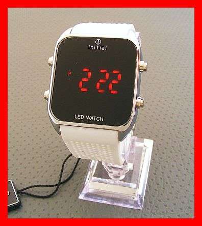 *R1* - STUNNING LED WATCH WITH WHITE STRAP