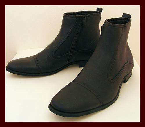 SIZE: 10 - MENS DARK BROWN ANKLE BOOTS FROM GINO PAOLI