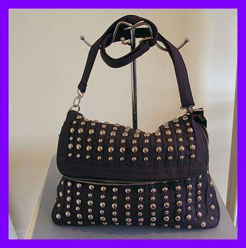 *R1* - STUNNING PURPLE STUDDED HANDBAG FROM GLAM & GO