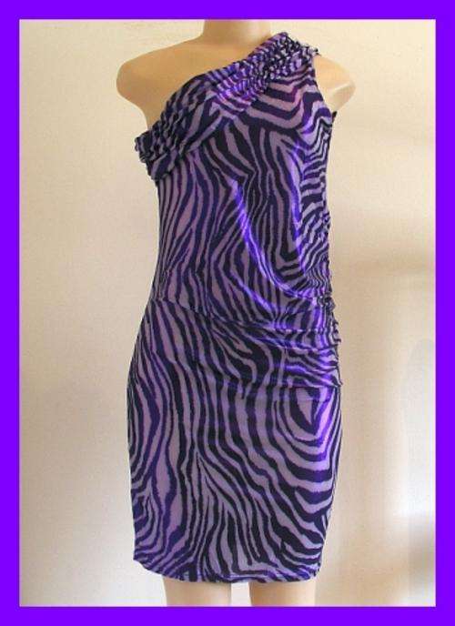 SIZE: X-LARGE - PURPLE SHIMMER OFF THE SHOULDER DRESS