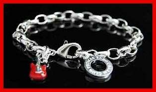 "Thomas Sabo" STYLE CHARM BRACELET - RED GUITAR