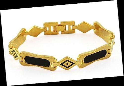 *R1* - 18K GOLD EP BRACELET