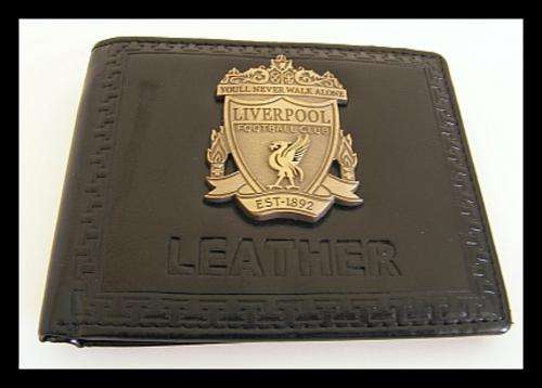 BLACK LEATHER LIVERPOOL WALLET