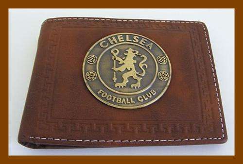 BROWN LEATHER CHELSEA WALLET