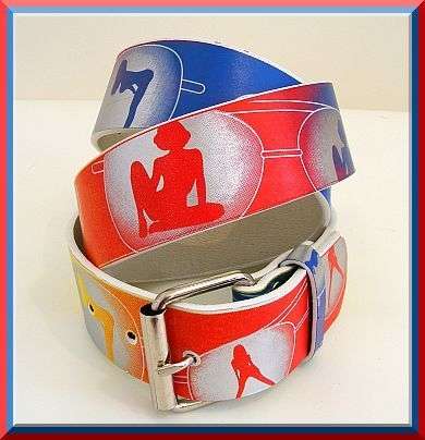 COLOURFUL FASHION BELT - 110cm