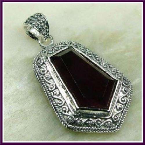 *R1* - 925 SILVER AMETHYST PENDANT