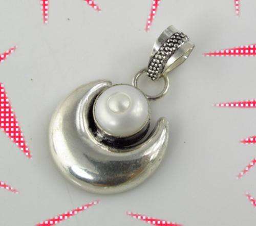 *R1* - DAZZLING RIVER PEARL 925 STERLING SILVER PENDANT
