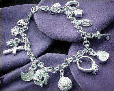 925 SILVER CHARM BRACELET