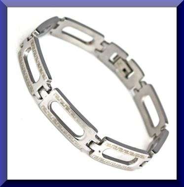 *Stock Clearance Sale* - SOLID STAINLESS STEEL MENS BRACELET