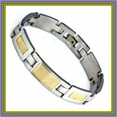 STAINLESS STEEL LINKS MENS BRACELET