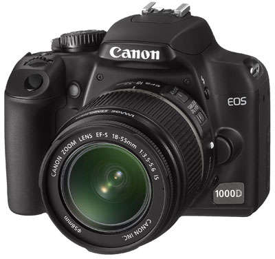 As New ** Canon EOS Rebel XS / 1000D ** EFS 18-55mm lens **and Canon RS-60E3 Remote Switch