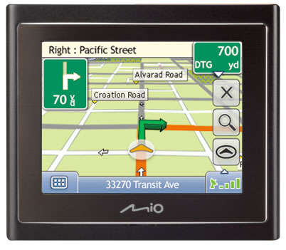 MIO MOOV 200 ENGLISH AFRIKAANS GPS SYSTEM WITH SA MAPS