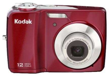 Kodak Easyshare C182 12MP Digital Camera with 3x Optical Zoom and 3-inch LCD (Red)